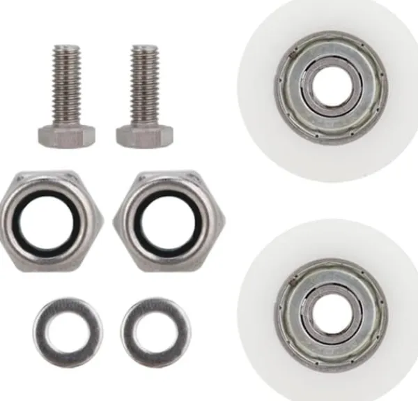 Discount Växthusdörrhjul 30 mm diameter Elite växthusdörrhjul, växthusdörrhjul, lätt att trycka och dra i växthusdörren Växthus