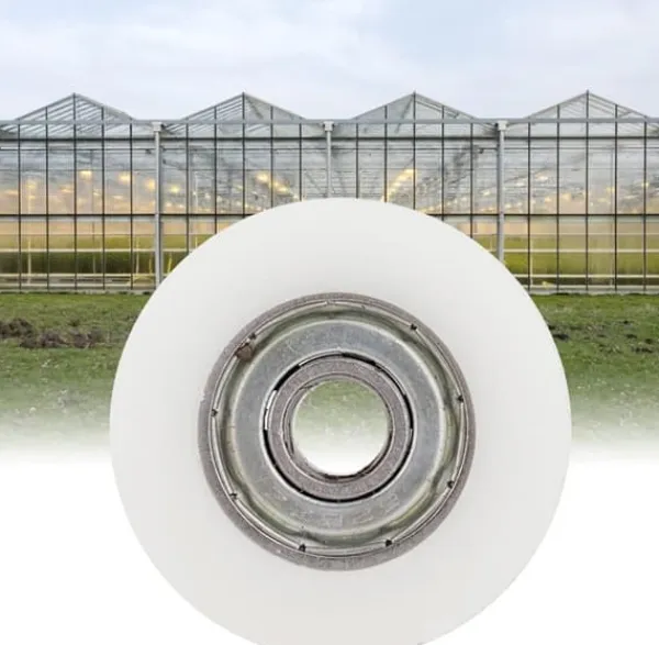 Discount Växthusdörrhjul 30 mm diameter Elite växthusdörrhjul, växthusdörrhjul, lätt att trycka och dra i växthusdörren Växthus