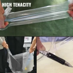 Växthusfilm, polyetenfilm 32x25 fot, växthusplast - optimal för odling och skydd av växter.
