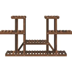 Online Växtställ - Living Växtställ 110x25x73 cm massivt granträ Växtställ