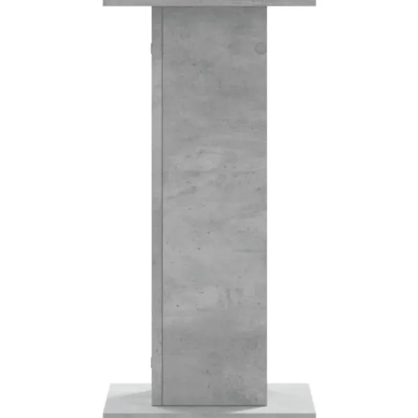 Hot Växtställ 2 st betonggrå 30x30x60 cm konstruerat trä Växtställ