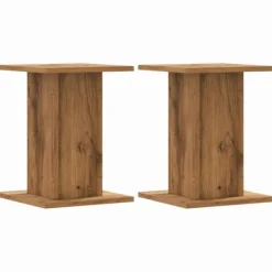 Discount Växtställ 2 st ek 30x30x40 cm konstruerat trä Växtställ