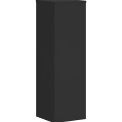 Sale Växtställ 2 st svart 25x25x80 cm konstruerat trä Växtställ