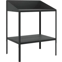 Outlet Växtställ antracit 75,5x54,5x100 cm galvaniserat stål Växtställ