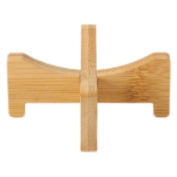 Online Växtställ Bambu Blomkruka Bricka Korsformad Multifunktion för Husdjurshem Kök 17,5x5cm Växtställ