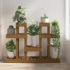 Online Växtställ honungsbrun 104,5x25x77,5 cm massiv furu Växtställ