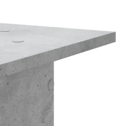 Discount Växtställ i konstruerat trä 2-pack - Stabilt och hållbart | Färg: Betonggrå | Storlek: 30x30x40 cm Växtställ