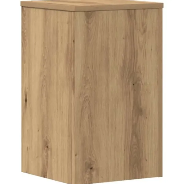 Växtställ i konstruerat trä - Flera användningsområden | Storlek: 30x30x50 cm | Antal: 2 st