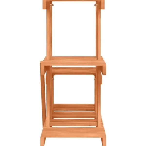Clearance Växtställ i massivt granträ - Slitstarkt och stilrent för växter | Storlek: 58x25x51 cm Växtställ