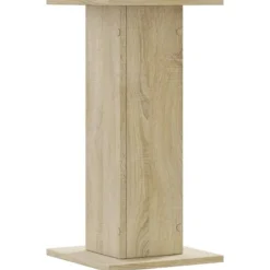 Växtställ i sonoma-ek - 2 stycken | Storlek: 30x30x60 cm | Material: Konstruerat trä