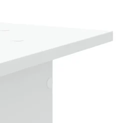 Växtställ 2-pack i konstruerat trä | Stabil och hållbar | Färg: Vit | Storlek: 30x30x60 cm