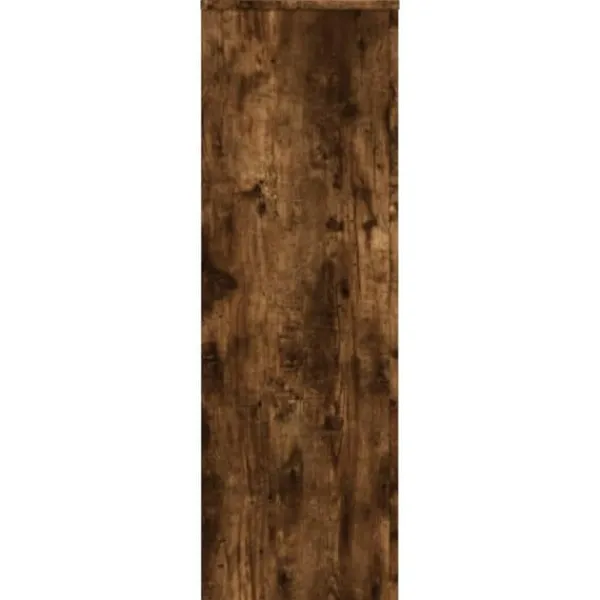 Växtställ 2-pack rökfärgad ek | Storlek: 33x33x100 cm | Konstruerat trä