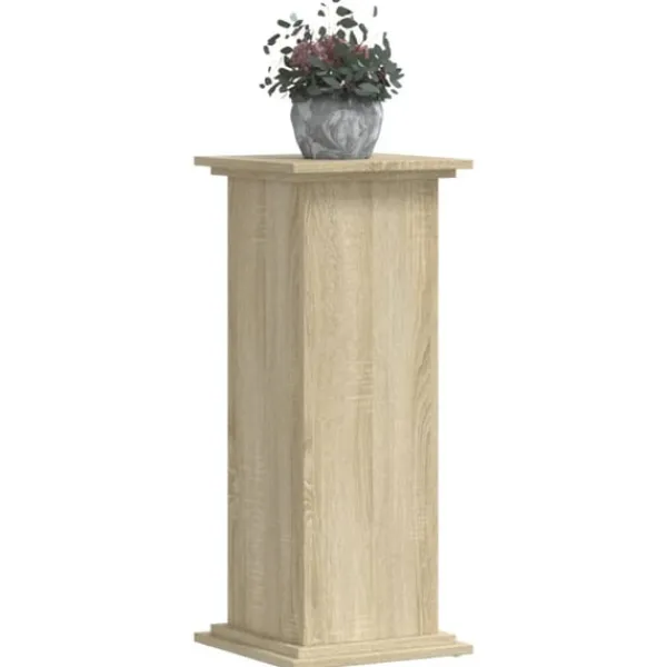 vidaXL Växtställ sonoma-ek 33x33x80 cm konstruerat trä