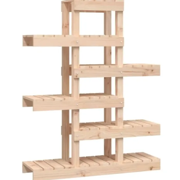 Hot Växtställ 85x25x109,5 cm massiv furu Växtställ
