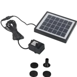 Best 1,5W miniatyr borstlös akvariefontän damm sol dränkbar vattenpump Fontäner & Dammar