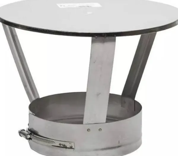 Wadex Chimney Roof101 Diameter - 120 Mm Tillbehör Till Vedeldade Kaminer & Öppna Spisar