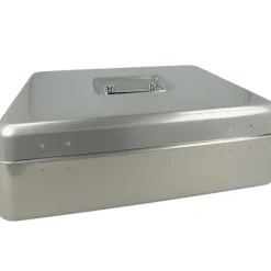 Westcott AC-E51002-ZI Kassalåda 301x242x91mm Silvergrå, plastinsats med 5 fack
