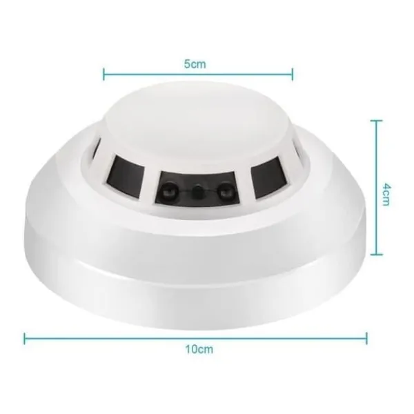 Online Wifi HD IP övervakningskamera Dummy rökdetektor Falska Övervakningskameror