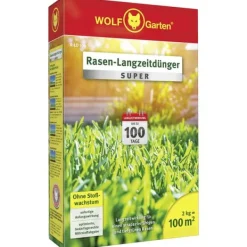 New WOLF-Garten 3831025 R-LD 100 gödselmedel för gräsmatta - 100 kvm 1 st Gödningsmedel