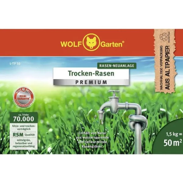 WOLF-Garten 3824630 Torrgräs-Premium L-TP 50 1 st