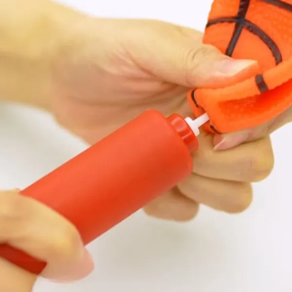 WOOPIE Vattenbasket Set 2in1 Fotbollsmål + Bollar + Pump