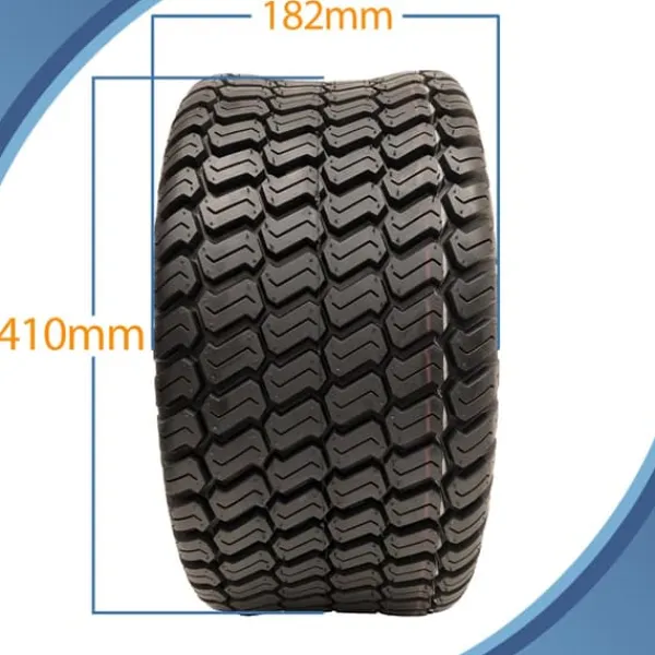 16x7.50-8 Gräs Däck 4ply Wanda P332 Turf Ride On Däck för gräsklippare (uppsättning av 4)
