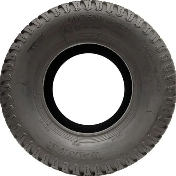 16x7.50-8 Gräs Däck 4ply Wanda P332 Turf Ride On Däck för gräsklippare (uppsättning av 4)