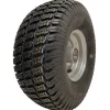 15x6.00-6 gräsdäck på fälg gräsklippare - vagn-buggy, släpvagn, 25mm BB