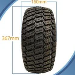 15x6.00-6 gräsdäck på fälg gräsklippare - vagn-buggy, släpvagn, 25mm BB