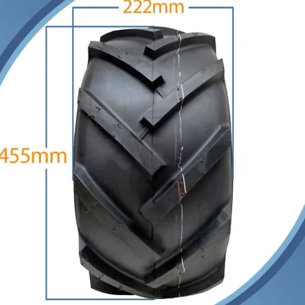 Clearance 18x9.50-8 Open center, klyftade, rotovator, lug industriella anläggningsdäck - set om 2 Trädgårdsmaskiner