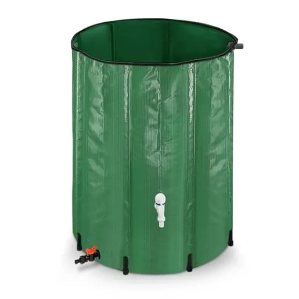 YUENFONG hopfällbar regnvattentank 380L vattenuppsamlare PVC-tank - Samlar vatten miljövänligt