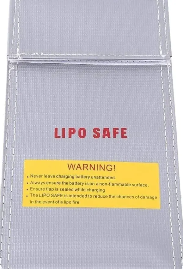 Hot Yunique - Säkerhetsväska för RC-batterier | Lipo anti-explosionsskyddsfodral | Brandbeständig laddningsväska, storlek 100x200mm Brandfilt