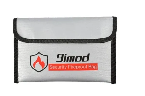 Online Yunique - Säkerhetsväska för RC-batterier | Lipo anti-explosionsskyddsfodral | Brandbeständig laddningsväska, storlek 205x130mm Beredskapsplaner