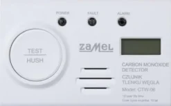 Sale Zamel kolmonoxiddetektor med inbyggt batteri CTW-06 GAR10000068 Rök- & Koloxiddetektorer